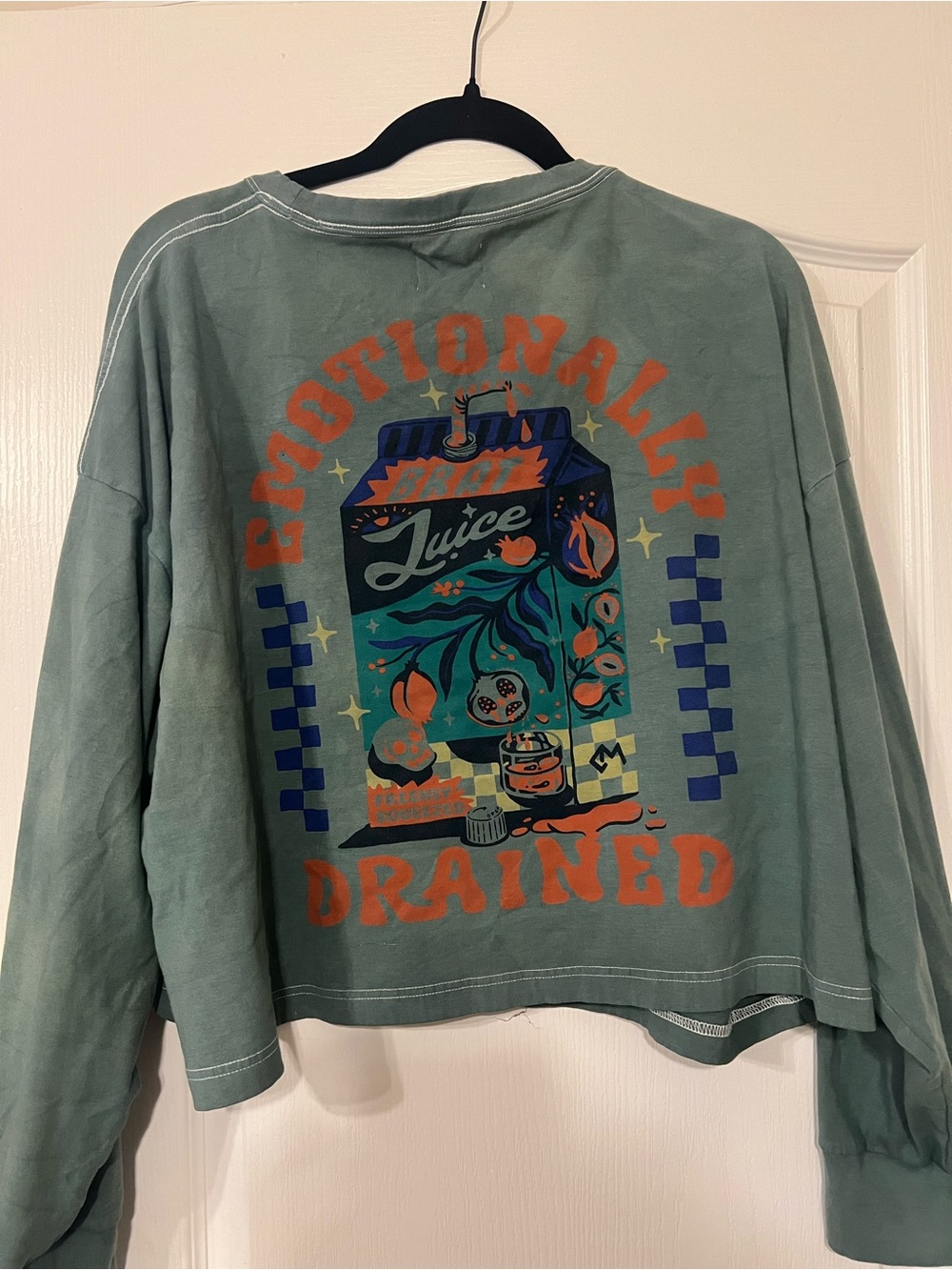 Octopied Mind EMOTIONALLY DRAINED LONG SLEEVE